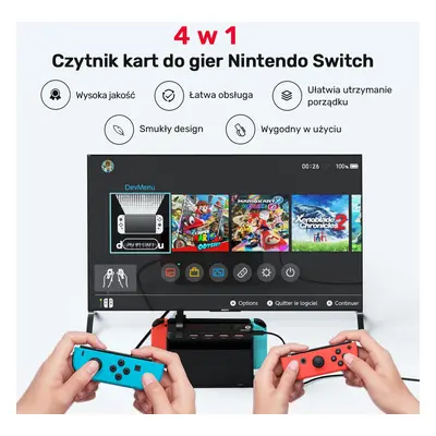 Unitek Czytnik kart do gier Nintendo Switch