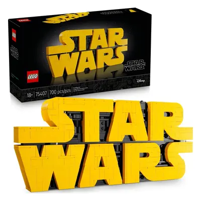 Klocki konstrukcyjne LEGO Star Wars Logo Star Wars zbudowane z klocków