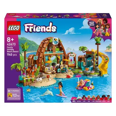 Klocki konstrukcyjne LEGO Friends Rodzinne Wakacje Na Plaży