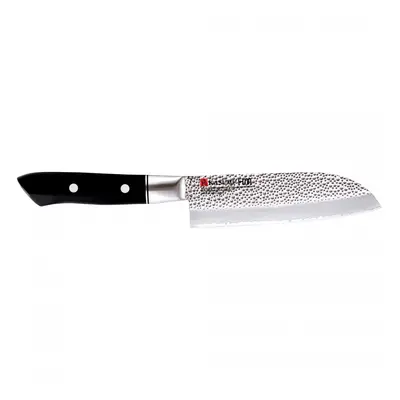 Nóż Santoku, mały kuty VG10 HM dł. 13 cm młotkowa