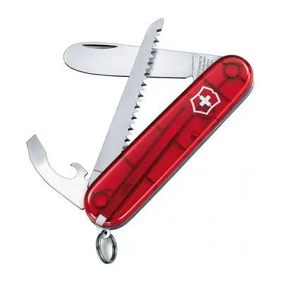 VICTORINOX - Scyzoryk My First Victorinox H - Czerwony transparentny