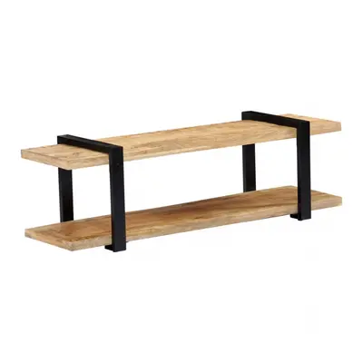 Szafka pod TV, 130x40x40 cm, lite drewno mango