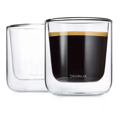 Szklanki termiczne do kawy 200ml 2szt Blomus Nero