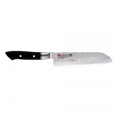 Nóż Santoku kuty VG10 HM dł. 18 cm młotkowany