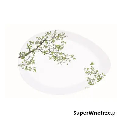 Półmisek z porcelany 36x25 cm Nuova R2S Natura