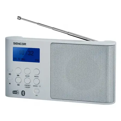 Radio cyfrowe sencor srd 7100w dab/fm radio sencor