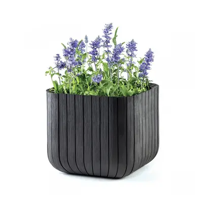 Donica 29,7cm Keter Wood Planter antracytowa