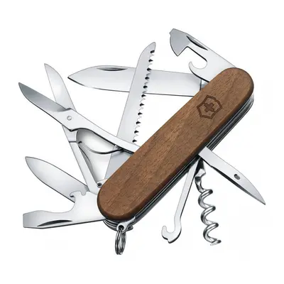 VICTORINOX - Scyzoryk Huntsman Wood - Drzewo orzechowe