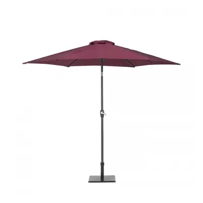 Parasol ogrodowy Ø270 cm burgundowy Ernesto BLmeble