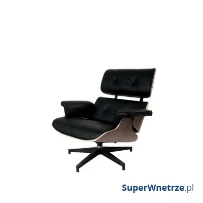 Fotel biurowy Vip czarny/walnut/standard base TP