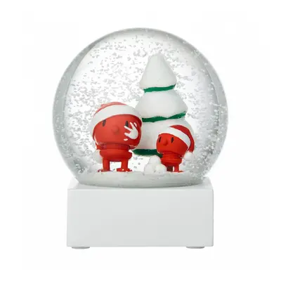 Figurka kula śnieżna hoptimist santa snow globe l czerwona 26379