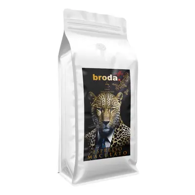 Kawa świeżo palona • broda. coffee • espresso maculato 60% arabica / 40% robusta • 1000g