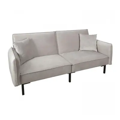 Sofa rozkładana canif velvet szara