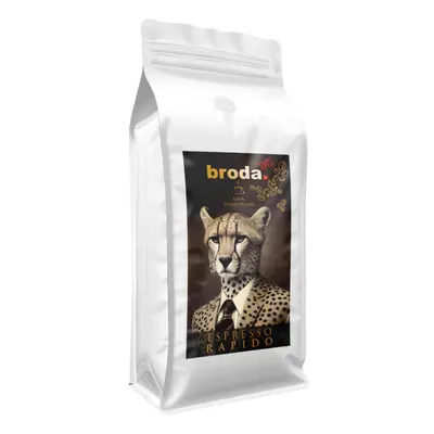 Kawa świeżo palona • broda. coffee • espresso rapido 100% arabica • 1000g