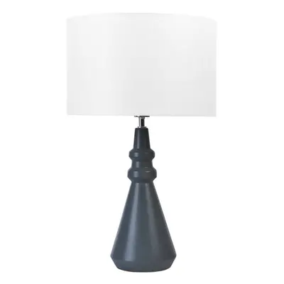 Lampa stołowa ceramiczna czarna cerillos