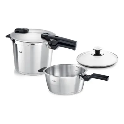 Fissler - vitaquick® premium - szybkowar 3,5 l + 6 l ze szklaną pokrywą - 22 cm