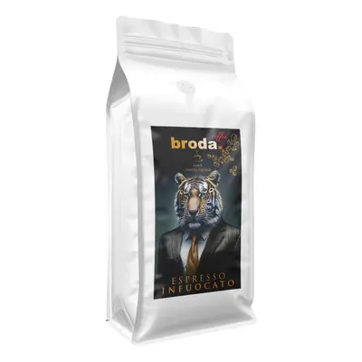 Kawa świeżo palona • broda. coffee • espresso infuocato 100% arabica • 1000g