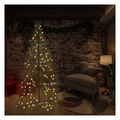 Ozdoba świąteczna w kształcie choinki, 240 LED, 115x150 cm