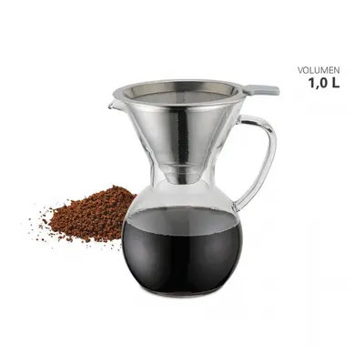 Zaparzacz do kawy l pour-over z filtrem - weis