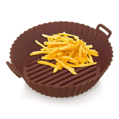 Wkład do frytkownicy air fryer silikonowy brązowy sillinie cm