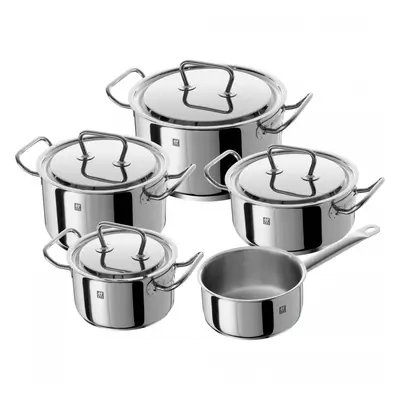 Zestaw 5 garnków polerowanych