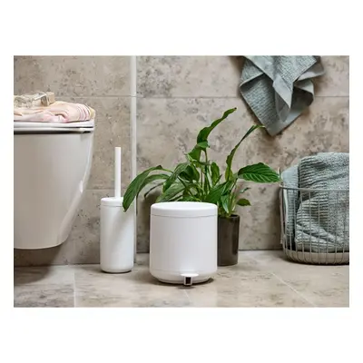 Szczotka do toalety biała WC