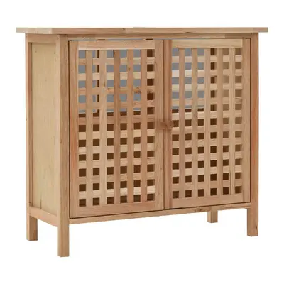 Szafka pod umywalkę z drewna orzecha włoskiego, 66 x 29 x 61 cm