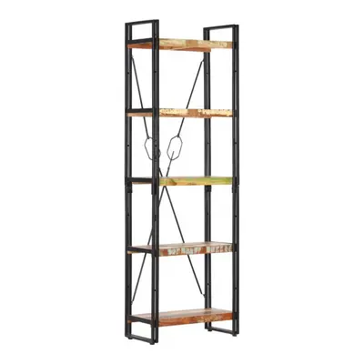 5-poziomowy regał na książki, 60x30x180 cm, drewno z odzysku