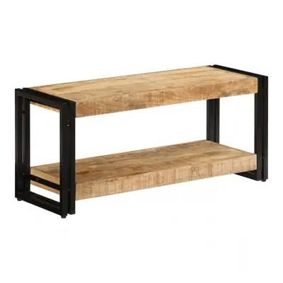 Szafka pod TV, 90x30x40 cm, lite drewno mango