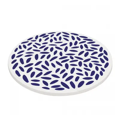 Podkładka pod gorące naczynia, ceramika/korek, śred. cm, krople