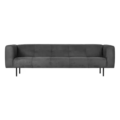 Sofa Skin 4-osobowa 250 cm ciemnoszara