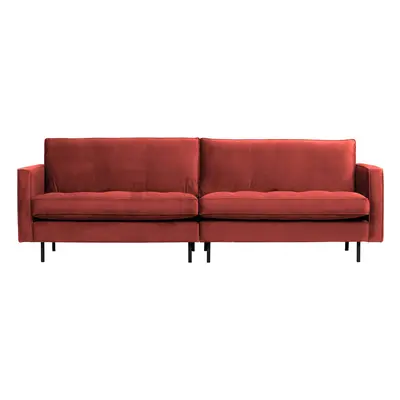 Sofa RODEO CLASSIC 3-seater velvet chestnut