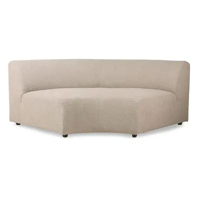 Sofa JAX: element okrągły, taupe