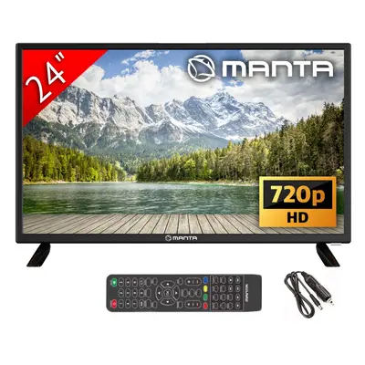 Telewizor 24 cale 24LHN124D 24'' DVB-C/T2, AC/DC