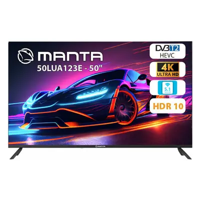 Telewizor 50 cali SMART TV 4K-UHD DVB-T2/S2 HEVC/H.265 - 50LUA123E