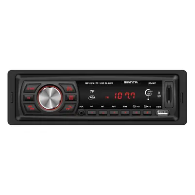 Radio Samochodowe Manta RS4507 Bluetooth USB MP3 1 DIN