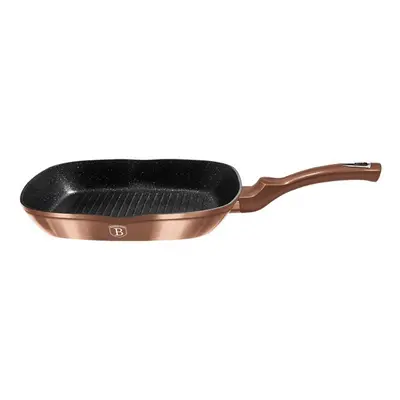 PATELNIA GRANITOWA GRILLOWA 28 cm BERLINGER HAUS BH-1889 ROSE GOLD