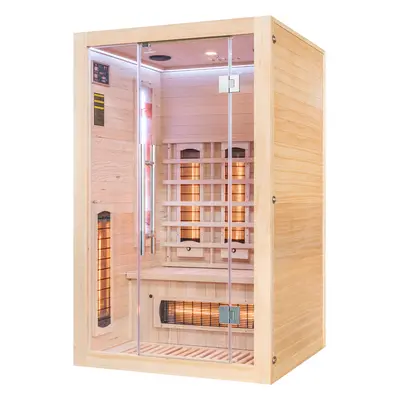 Sauna infrared EA2RS Natural z panelami solnymi