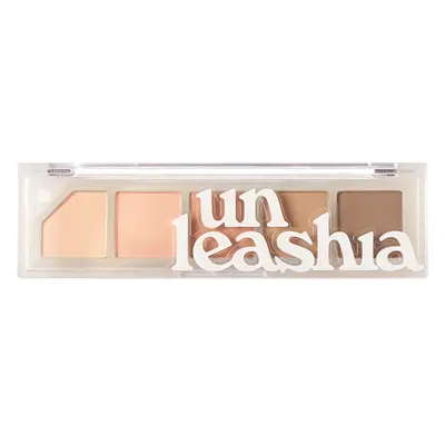 UNLEASHIA Mood Shower Face Palette #01 Vanilla Shower | Wielozadaniowa paleta cieni do powiek