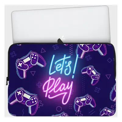 Etui na laptopa 17 cali Lets play game