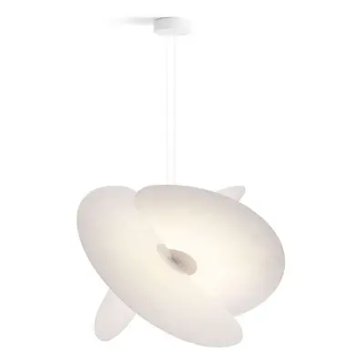Luceplan - Levante Lampa Wisząca Large Matt White/White