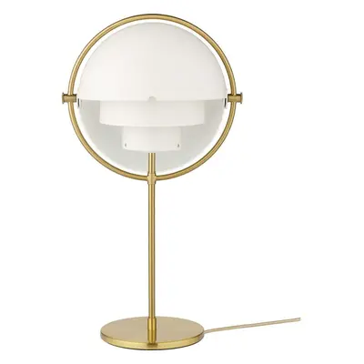 GUBI - Multi-Lite Lampa Stołowa Brass/White