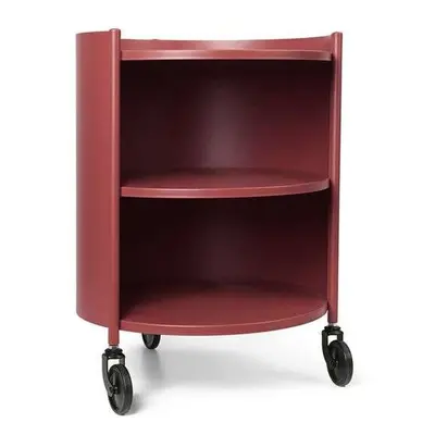 Ferm Living - Eve Storage Mahogany Red