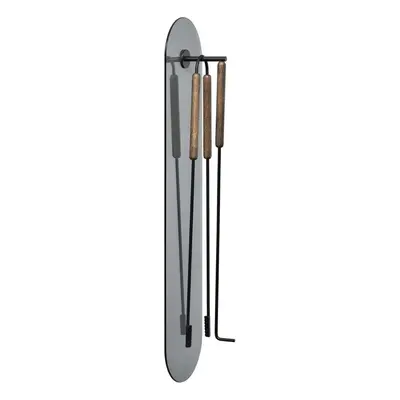 Blomus - Ashi Zestaw narzędzi do kominków Ściana Mounted 3 pcs. Brown