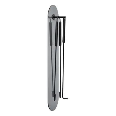 Blomus - Ashi Zestaw narzędzi do kominków Ściana Mounted 3 pcs. Black