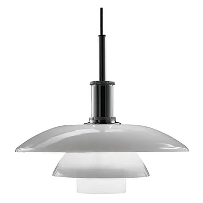 Louis Poulsen - PH 4½-4 Szklana Lampa Wisząca High Lustre Chrome Plated