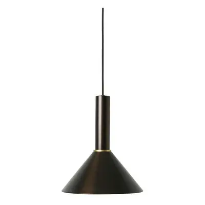 Ferm Living - Collect Lampa Wisząca Cone High Black Brass