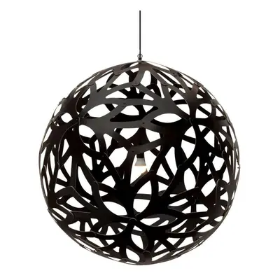 David Trubridge - Floral Lampa Wisząca Ø120 Czarna 1 Strony