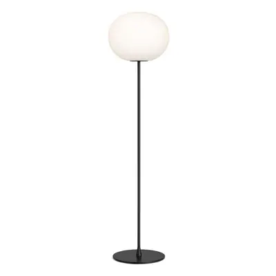 Flos - Glo-Ball F3 Lampa Podłogowa Matt Black/Opal