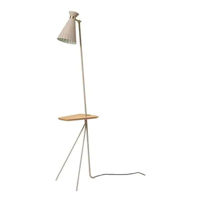 Warm Nordic - Cone Lampa Podłogowa ze Stołem Pure Cashmere /Oak